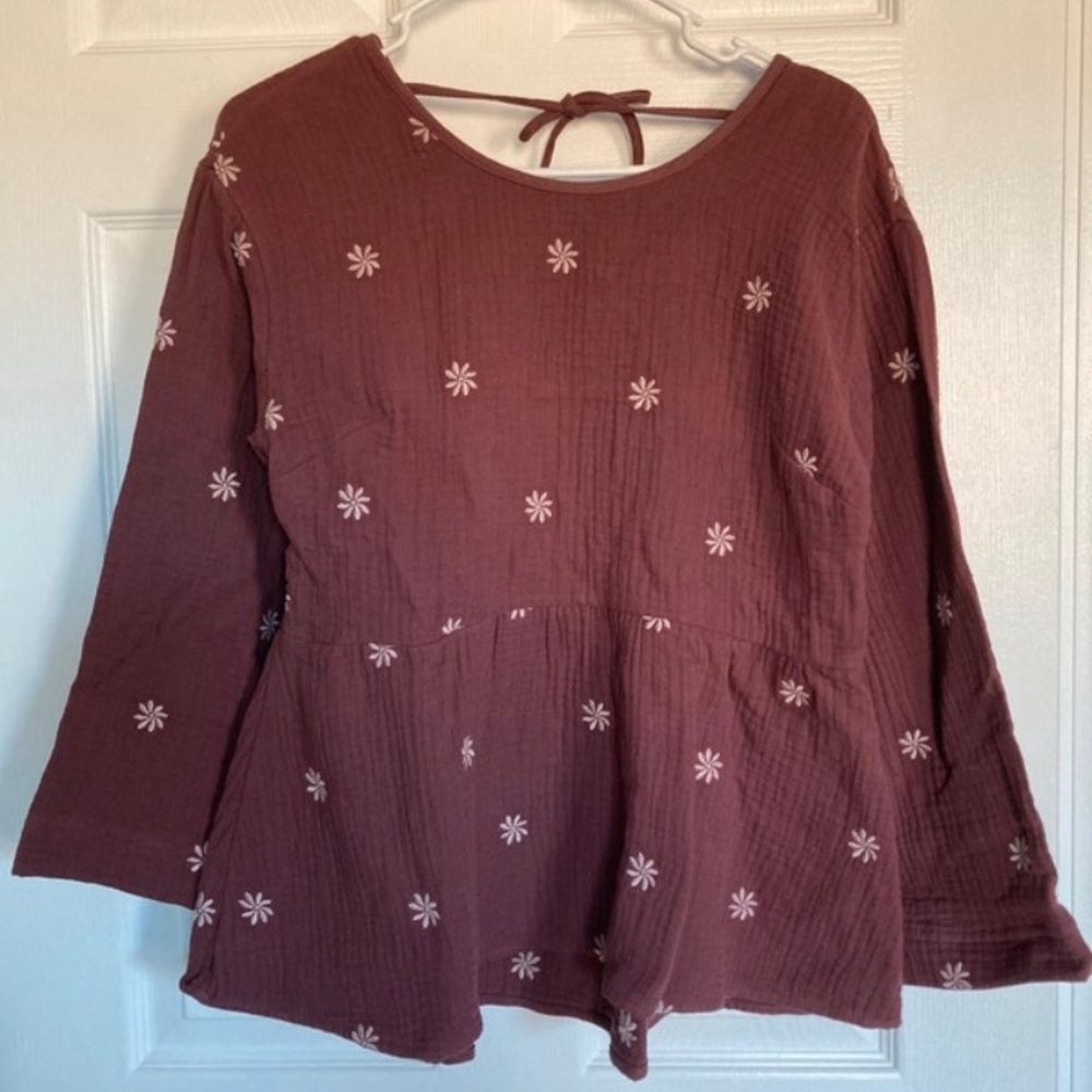 New Madewell cotton top size XS